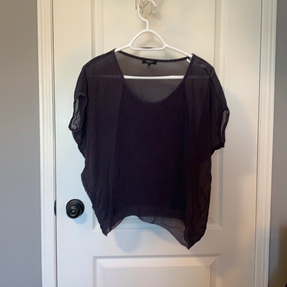 Flowy see through blouse.